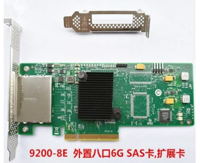 Main image of LSI00188 9200-8e 8Port External 6Gb/s PCI Express