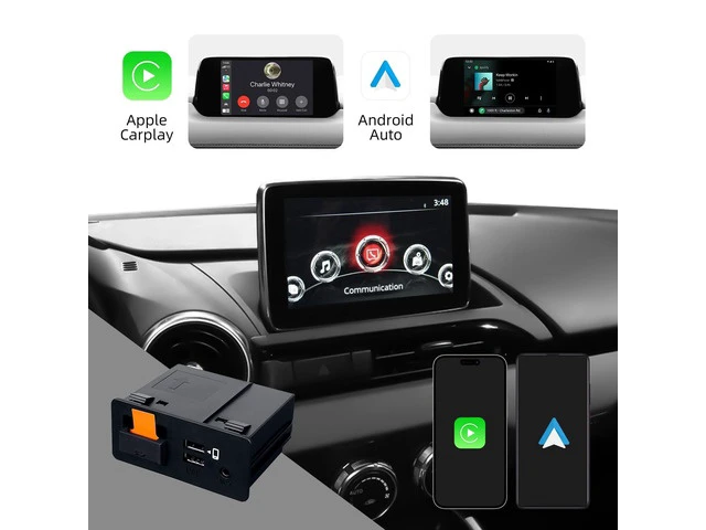 Alt view image 3 of 5 - Carplay and Android Auto: This Mazda Carplay DEM h