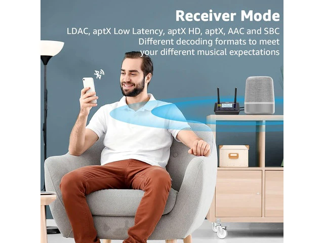 Alt view image 3 of 7 - Multifunctional Bluetooth Audio AdapterUse 1Mii B0