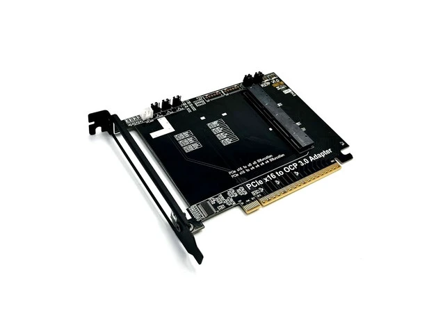 Alt view image 2 of 7 - Product Name: PCIe x16 to OCP NIC 3.0 Side-Mount A