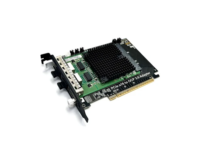 Alt view image 7 of 7 - Product Name: PCIe x16 to OCP NIC 3.0 Side-Mount A