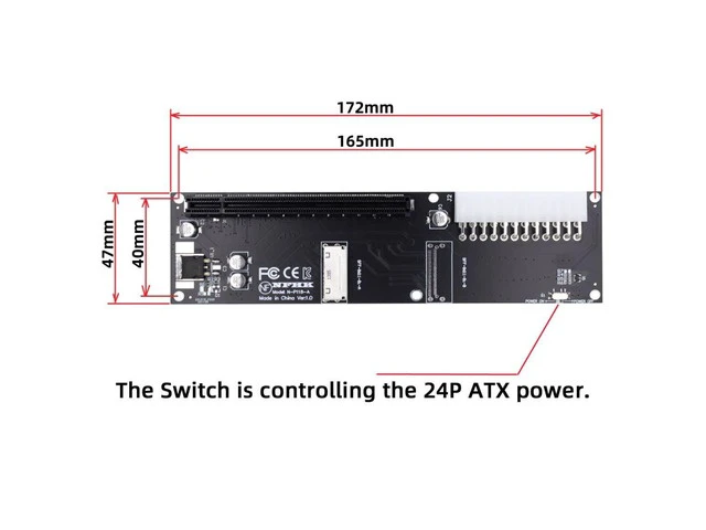 Alt view image 3 of 7 - Oculink cable and host adapter are not included. |