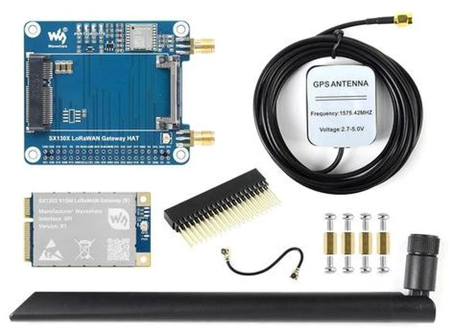 Main image of Integrates Semtech SX1302/3 normal band and SX1250