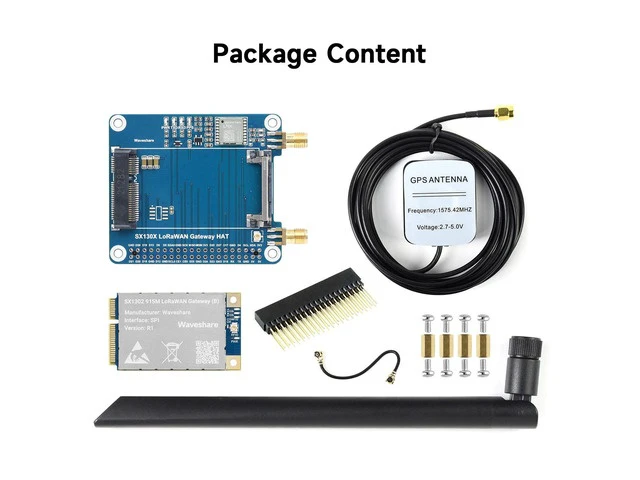 Alt view image 2 of 5 - Integrates Semtech SX1302/3 normal band and SX1250
