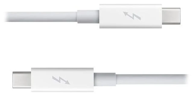 Main image of 20Gbps Thunderbolt2 Cable Thunder-Bolt 2 Port to Thunderbolt 2 Male to Male 4K Video Data Cable Compatible with 2013 2014 2015 Mac & Disk & Displays 200cm (Not for Mini Displayport)