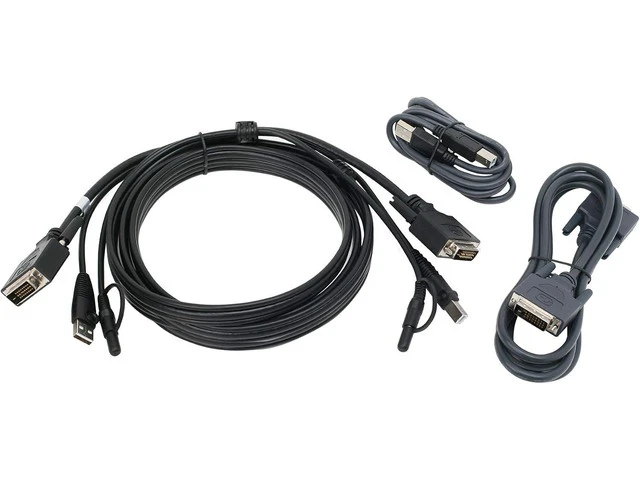 Alt view image 2 of 2 - Dual View DVI USB KVM Cable Kit with (TAA) Audio (G2L7203UTAA3)