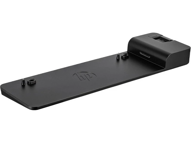 Alt view image 3 of 7 - UltraSlim Docking Station (D9Y32AA) Bundle Including: Surge Protector, 2X Type-C Cable, DisplayPort Cable, Fiber Cloth