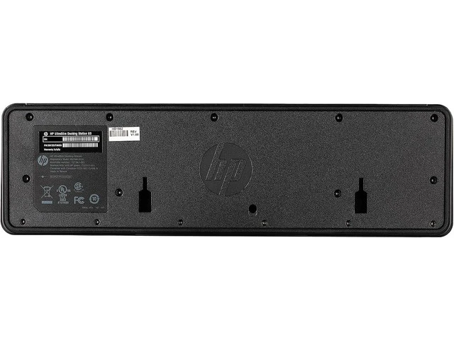 Alt view image 4 of 7 - UltraSlim Docking Station (D9Y32AA) Bundle Including: Surge Protector, 2X Type-C Cable, DisplayPort Cable, Fiber Cloth