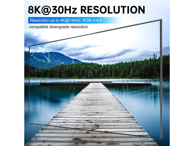 Alt view image 5 of 7 - 8K USB 3.0 Displayport KVM Switch 2 Monitors 2 Computers 8K@30Hz 4K@144Hz,MLEEDA Dual Monitor Displayport 1.4 KVM Switches with 4 USB 3.0 Port for USB Device,Wired Remote and USB Cables Included