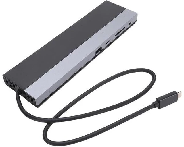 Main image of USB C Docking Station, 12 in 1 Dual Monitor Triple Display Hub, Multiport Adapter with DisplayPort VGA Gigabit Ethernet 100W PD Memory Card Slots and USB Ports for Laptop
