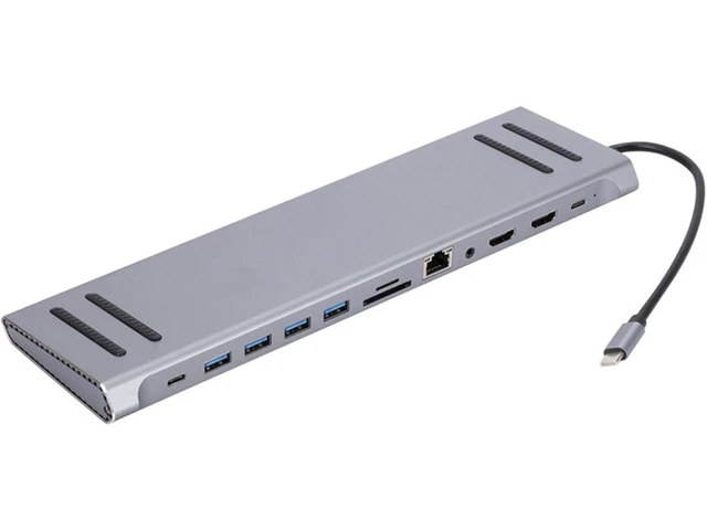 Alt view image 5 of 7 - Docking Station for Laptop - USB C Dock Dock Station USB Hub - Computer High Speed Splitter, C Adapter Expansion Hub for Computer Laptop Phone