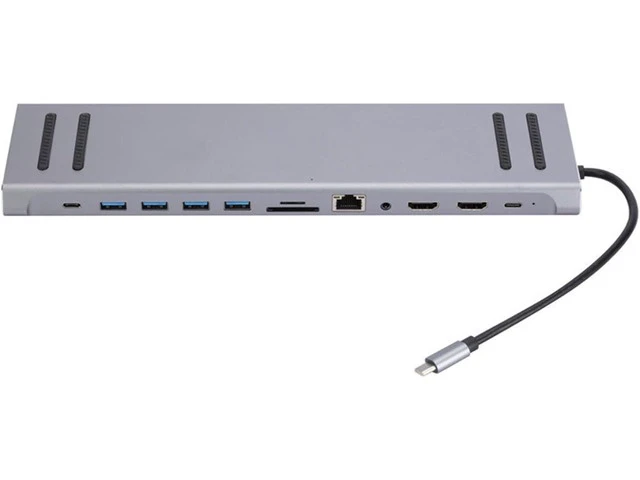 Alt view image 6 of 7 - Docking Station for Laptop - USB C Dock Dock Station USB Hub - Computer High Speed Splitter, C Adapter Expansion Hub for Computer Laptop Phone