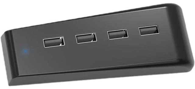 Alt view image 4 of 7 - Extension Adapter USB Adaptor Laptop Docking Stations 4 Pcs Gamepad Hub Compatible USB Docking Station for 4- USB Laptop Docking Stations USB Adaptor Game USB Hub/16
