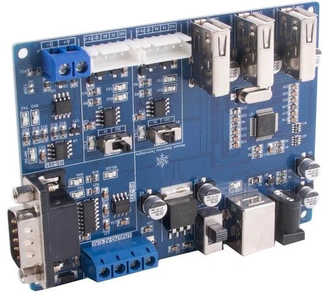 Main image of SuperHub USB to TTL RS232 RS485 Serial Module Expand USBHUB Multi-Channel Port Converter Adapter