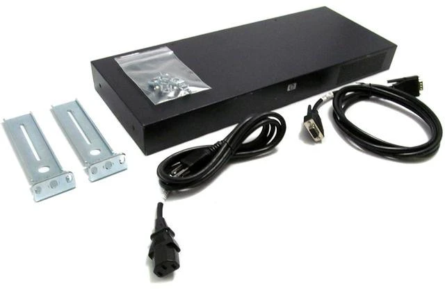 Main image of Server Console Switch 0x2x8 - KVM Switch - 8 Ports - Rack-mountable (AF616A) -