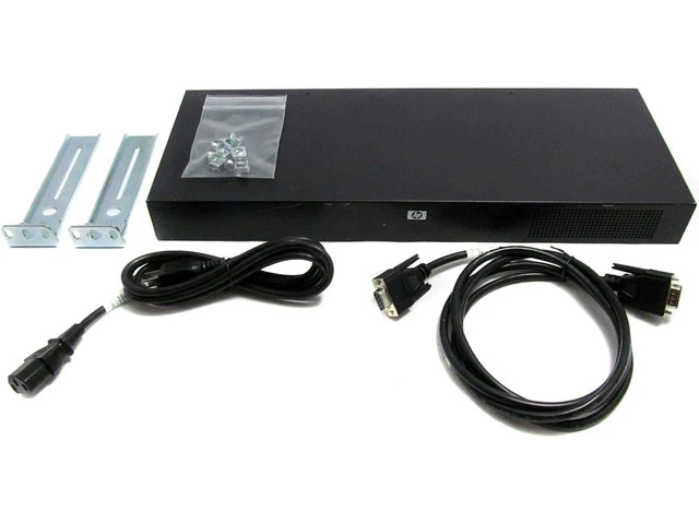 Alt view image 2 of 4 - Server Console Switch 0x2x8 - KVM Switch - 8 Ports - Rack-mountable (AF616A) -