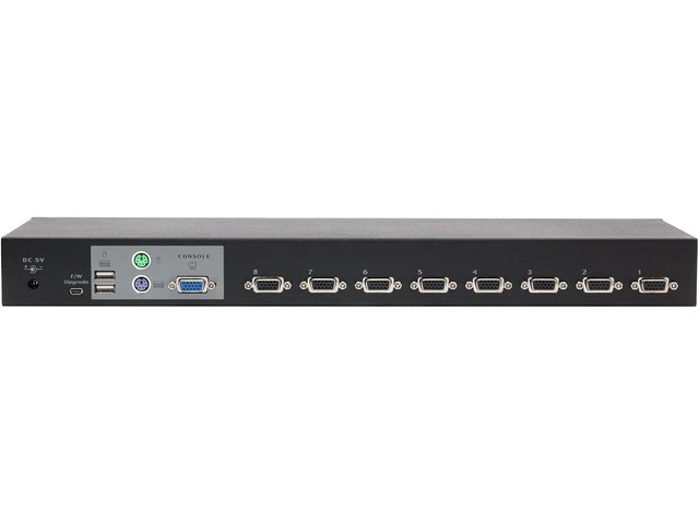 Alt view image 4 of 7 - SY-KVM50083 8 Port VGA KVM Switch with USB and PS/2 Support