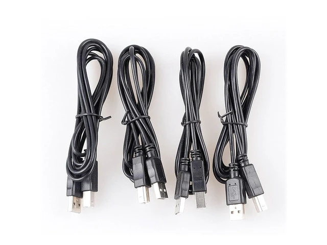 Alt view image 7 of 7 - 4-in-1-out DNF Multi-Open Synchronizer - 4 Port KVM Switch/Distributor, USB Keyboard Mouse Sync Controller, Plug and Play, DNF Game Control Synchronizer for Multiple PCs