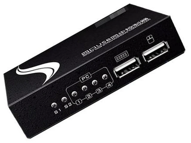 Main image of 4/8/16 Port Computer Synchronizer - KVM Switch/Distributor/Controller, USB Keyboard Mouse Sync Controller, Plug and Play, DNF Multi-Open Game Control Synchronizer(4 Ports)