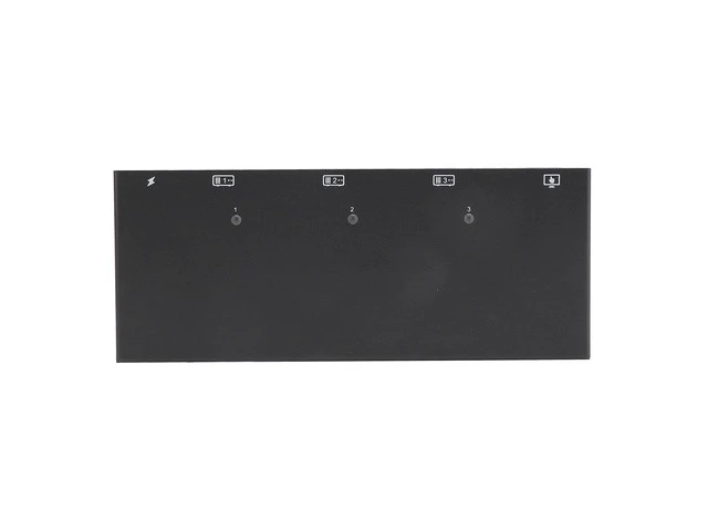 Alt view image 7 of 7 - SUNGOOYUE HD Multimedia Interface KVM Switch, USB 3.0 Switcher for 3 Computers 2 Monitors 4K at 60Hz, with Extended or Duplicate Display Mode, for (US Plug)