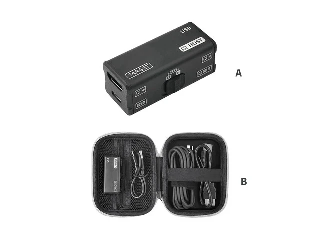 Alt view image 7 of 7 - HDTV Captures NanoKVM USB Switches Facilitates Multiple Systems Collaboration Via USB 3.0 a Data Transfer Switches