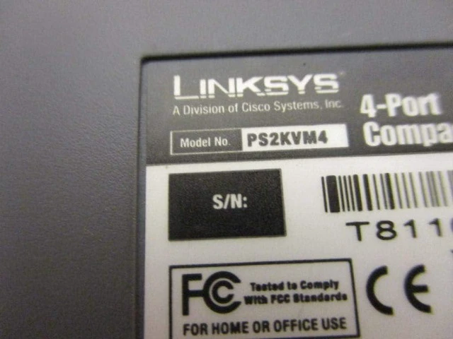 Alt view image 3 of 6 - PS2KVM4 ProConnect 4-Port KVM Switch