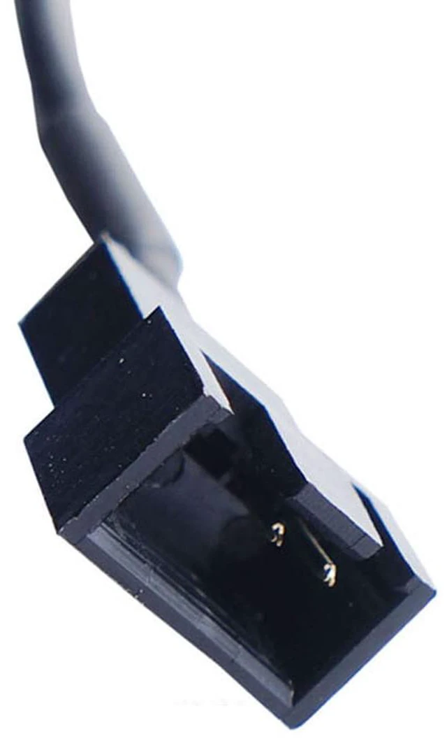 Alt view image 3 of 4 - 5V USB to 4Pin PC Fan Cable,Black USB to Computer CPU PWM 5V USB Sleeved Fan Power Adapter Connector (30CM)