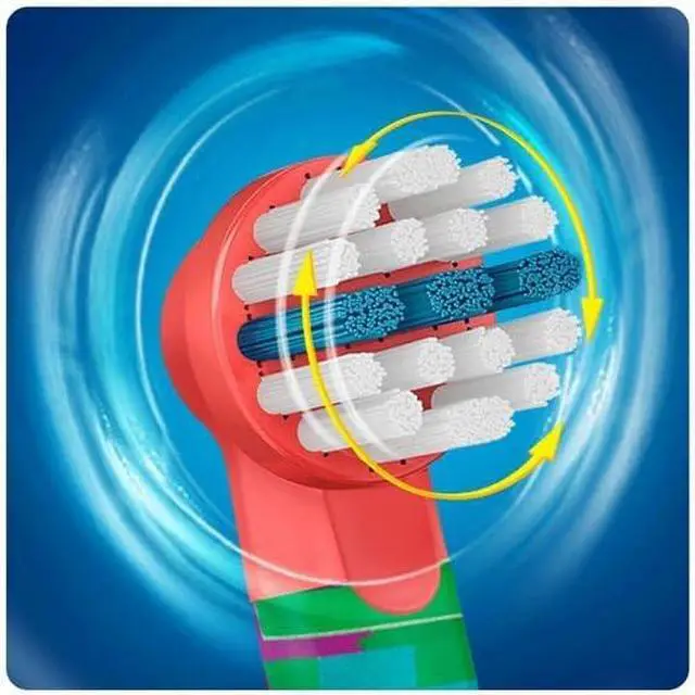 Alt view image 3 of 4 - Oral-B Kids Disney Pixar Cars Replacement Electric Toothbrush Heads, 4 Count, Extra Soft Bristles, Ages 3+