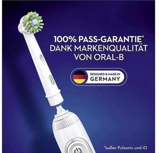 Alt view image 2 of 4 - Oral-B Cross Action CleanMaximiser Replacement Brush Heads, 10 Count (XXXL Pack), Removes 100% More Plaque, Compatible with Most Oral-B Electric Toothbrushes