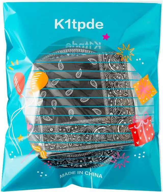 Alt view image 6 of 6 - K1tpde 96PCS Cholo Bandana Party Tableware Set, Gangsta Theme Paper Plates, Western Cowboy Birthday Decorations Included Disposable Dinnerware Paper Napkins Forks, Cholo Bnadana Western Party Supplies