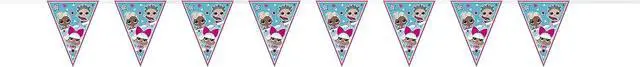 Main image of Unique LOL Surprise Party Decor Kit - 7 Pcs | Vibrant & Multicolor Assorted Decorations for Birthday Celebrations and Events