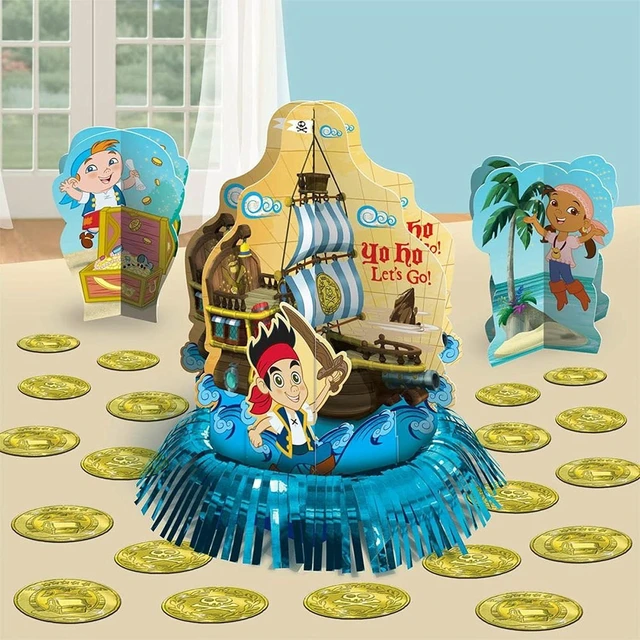 Alt view image 2 of 3 - Amscan Jake and the Neverland PiratesTable Decoratging Kit, 1, Multicolored