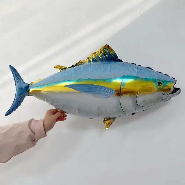 Alt view image 4 of 7 - 5Pcs Fish Bobber Balloons Decor for O-fishally One Fishing Birthday, Gone Fishing Party, Father's Day,Fish Fest Party Supplies, Little Fisherman Theme, Fishing Tournament Party Decor