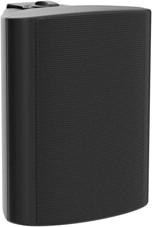 Alt view image 4 of 7 - Herdio 5.25 Inch Indoor Outdoor Bluetooth Speakers Patio Waterproof Wired Wall Mount System 300 Watts (Black)