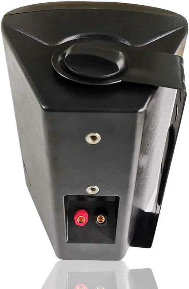 Alt view image 5 of 7 - Herdio 5.25 Inch Indoor Outdoor Bluetooth Speakers Patio Waterproof Wired Wall Mount System 300 Watts (Black)