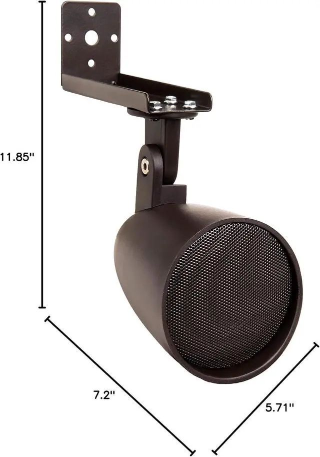 Alt view image 7 of 7 - OSD Audio 2.5" Landscape In Ground/Mountable 30W Speaker, Outdoor Weather Resistant Pair, LS2 Bronze (Pair)