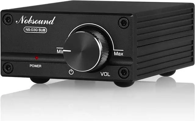Main image of Nobsound 100W Subwoofer Digital Power Amplifier Audio Mini Amp (Black)