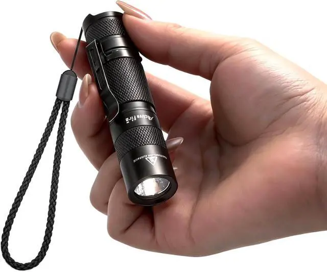 Alt view image 5 of 7 - Mini AA Pen Portable LED Light, Super Bright, Waterproof Keychain Torch, Clip-on Light, Powered by AA or 14500 Batteries