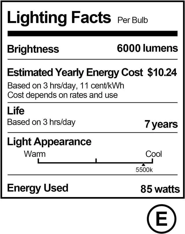 Alt view image 6 of 7 - 2 x 85W Light Bulb 5500K CFL Daylight Spiral Softbox Bulb in E27 Socket for Photography Photo Video Studio Lighting
