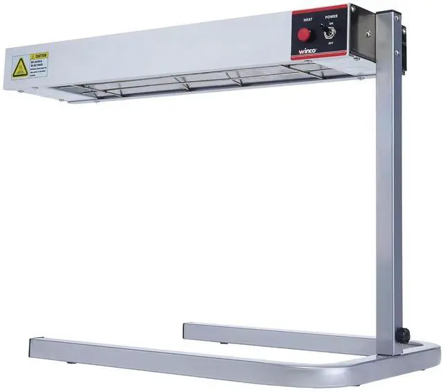 Main image of Winco Food Heat Lamp Strip Heater with Adjustable Stand, 500W, 24" (With Stand)