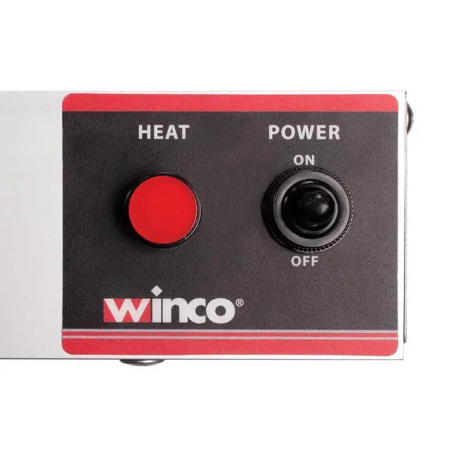 Alt view image 2 of 6 - Winco Food Heat Lamp Strip Heater with Adjustable Stand, 500W, 24" (With Stand)