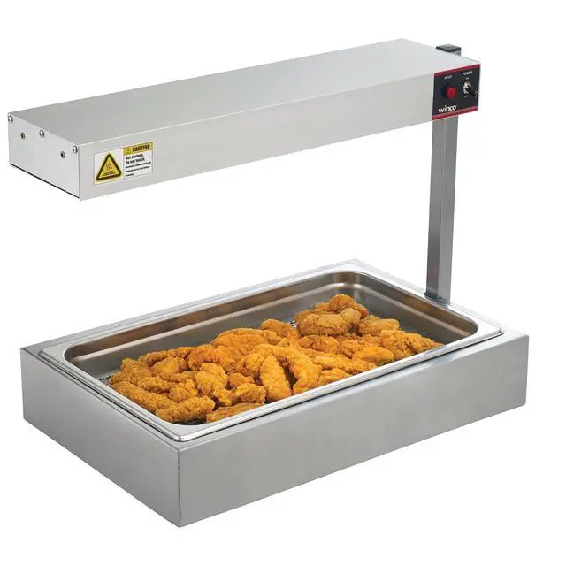 Alt view image 5 of 6 - Winco Food Heat Lamp Strip Heater with Adjustable Stand, 500W, 24" (With Stand)