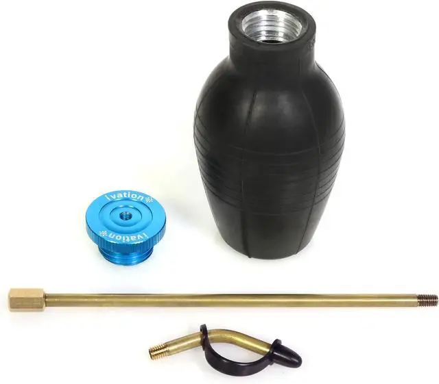 Alt view image 3 of 7 - Ivation Bulb Duster Sprayer Handheld, 7" Extendable Applicator for Earth & Other Home Powder Applications Non-Toxic, All-Natural Small