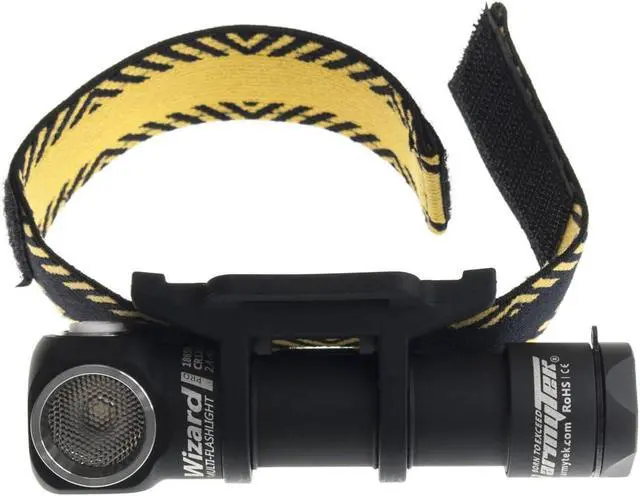 Alt view image 4 of 6 - Armytek Wizard Pro v3 XHP50 (Warm) USB Magnet Rechargeable Headlamp -2150 Lumens