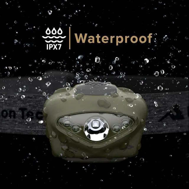 Alt view image 4 of 7 - Princeton Tec Vizz LED Headlamp 550 Lumen Dimmable White and Red LEDs, IPX7 Waterproof Rating, Dual Beam Modes Runs on 3 AAA, Lightweight and Rugged