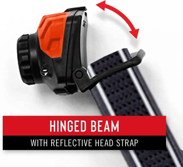 Alt view image 6 of 7 - Coast® FL75R Rechargeable 1000 Lumen Dual Color Twist Focus LED Headlamp, Black