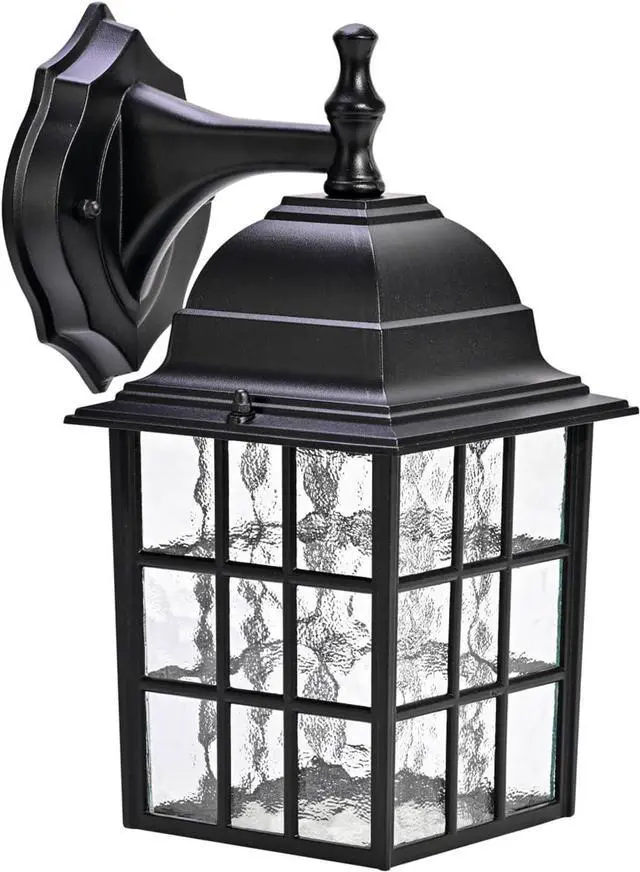 Main image of Outdoor Wall Light Fixtures Waterproof Exterior Sconce Lights Anti-Rust Exterior Lighting Fixtures Black Outdoor Wall Lantern for Porch Patio Front Door Garage House