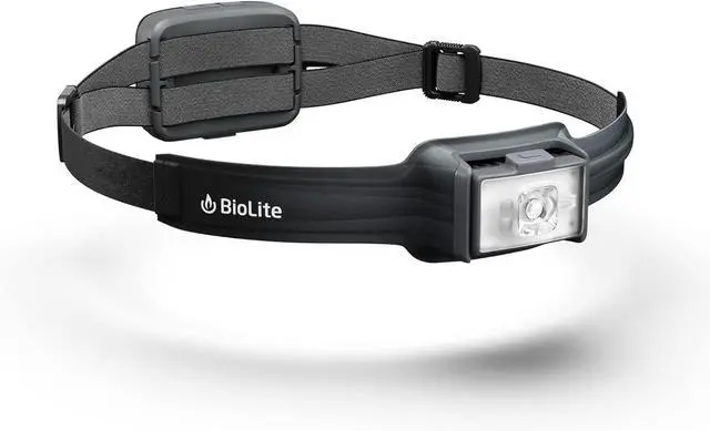 Main image of BioLite, HeadLamp 800 Pro, 800 Lumens, Ultra-Lightweight & USB Rechargeable with 8 Light Modes, Midnight Grey