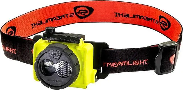 Main image of Streamlight 61600 Double Clutch USB 125-Lumen 1700-Candela LED Headlamp, Spot and Flood Beams, Rechargeable Capable, Yellow