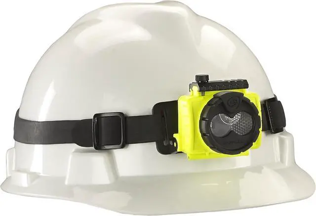 Alt view image 4 of 6 - Streamlight 61600 Double Clutch USB 125-Lumen 1700-Candela LED Headlamp, Spot and Flood Beams, Rechargeable Capable, Yellow